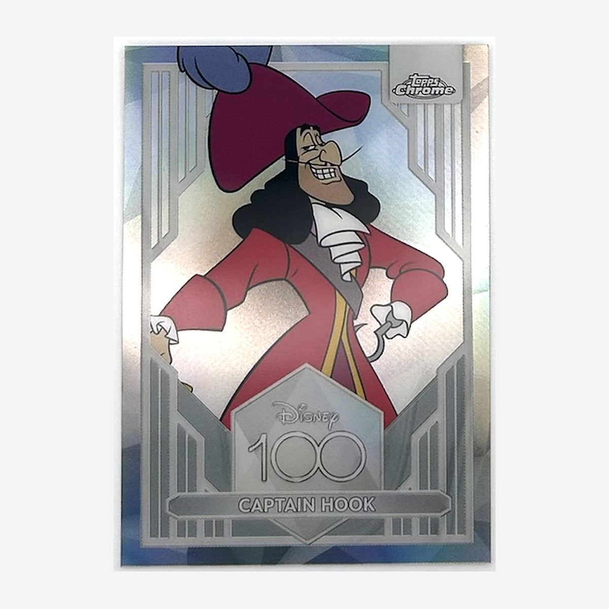 2023 Topps Chrome Disney 100 Captain Hook #11 Refractor front