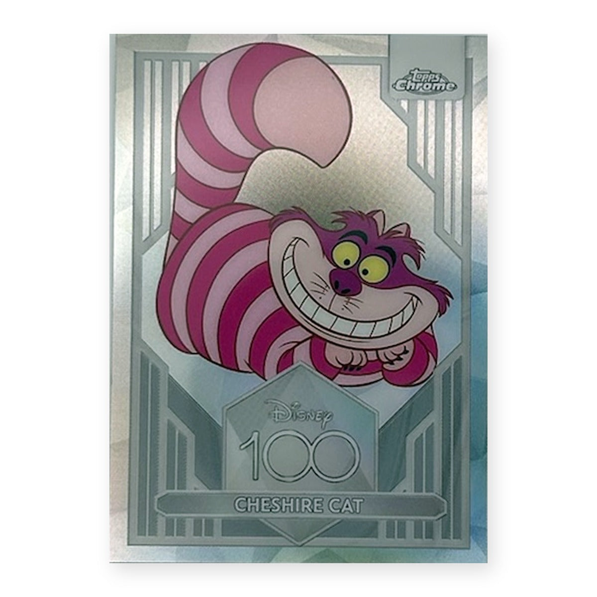 2023 Topps Chrome Disney 100 Cheshire Cat #79 Refractor front
