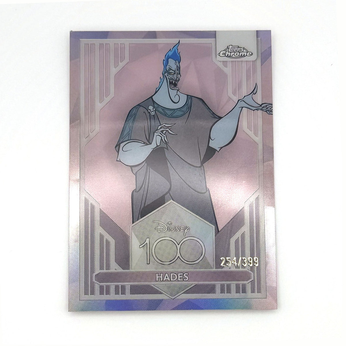 2023 Topps Chrome Disney 100 Hades #22 Pink Refractor /399
