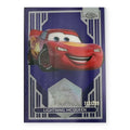 2023 Topps Chrome Disney 100 Lightning McQueen #95 Purple Refractor /299 (112/299) front