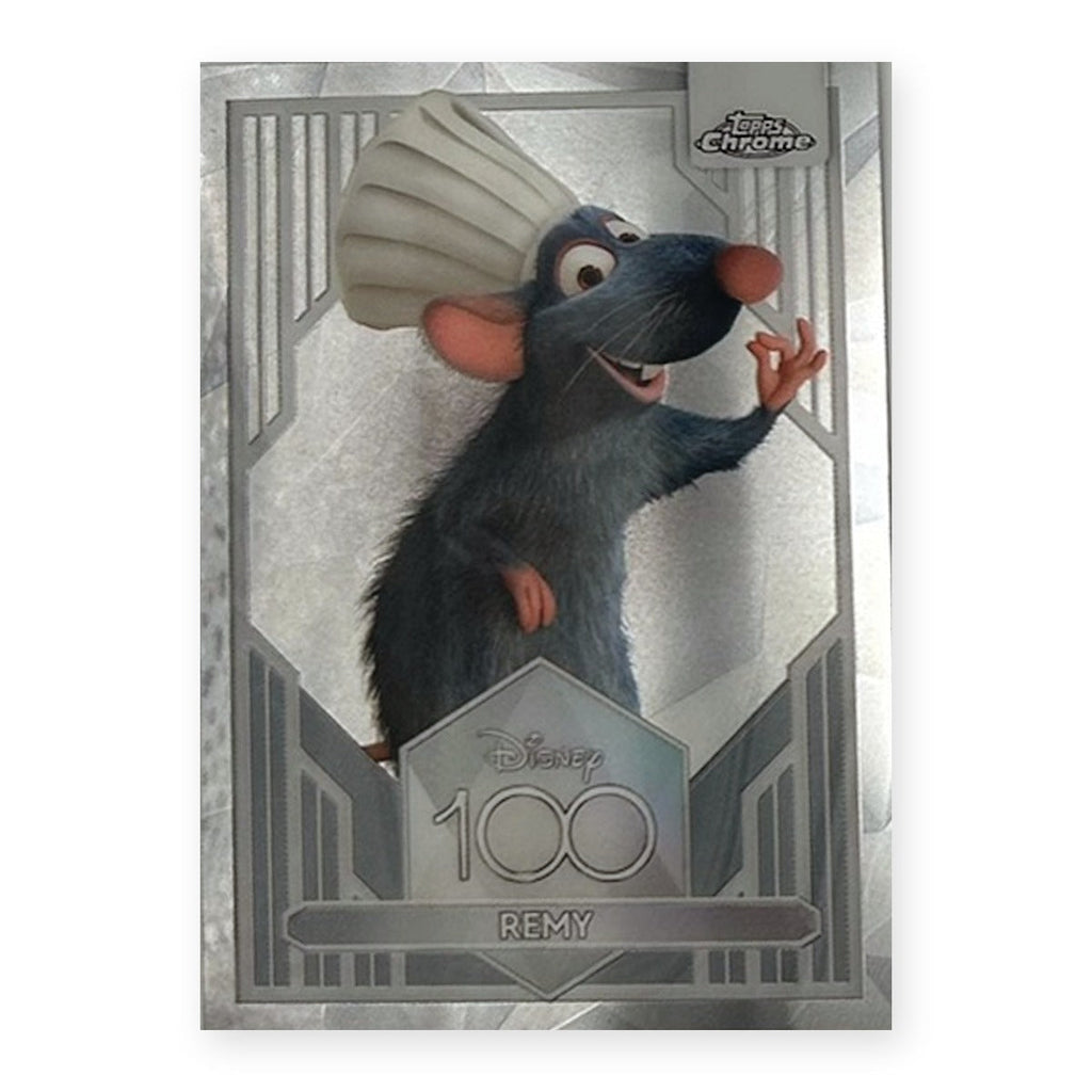 2023 Topps Chrome Disney 100 Remy #72 front