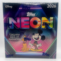2026 Topps Disney Neon Mega Box front