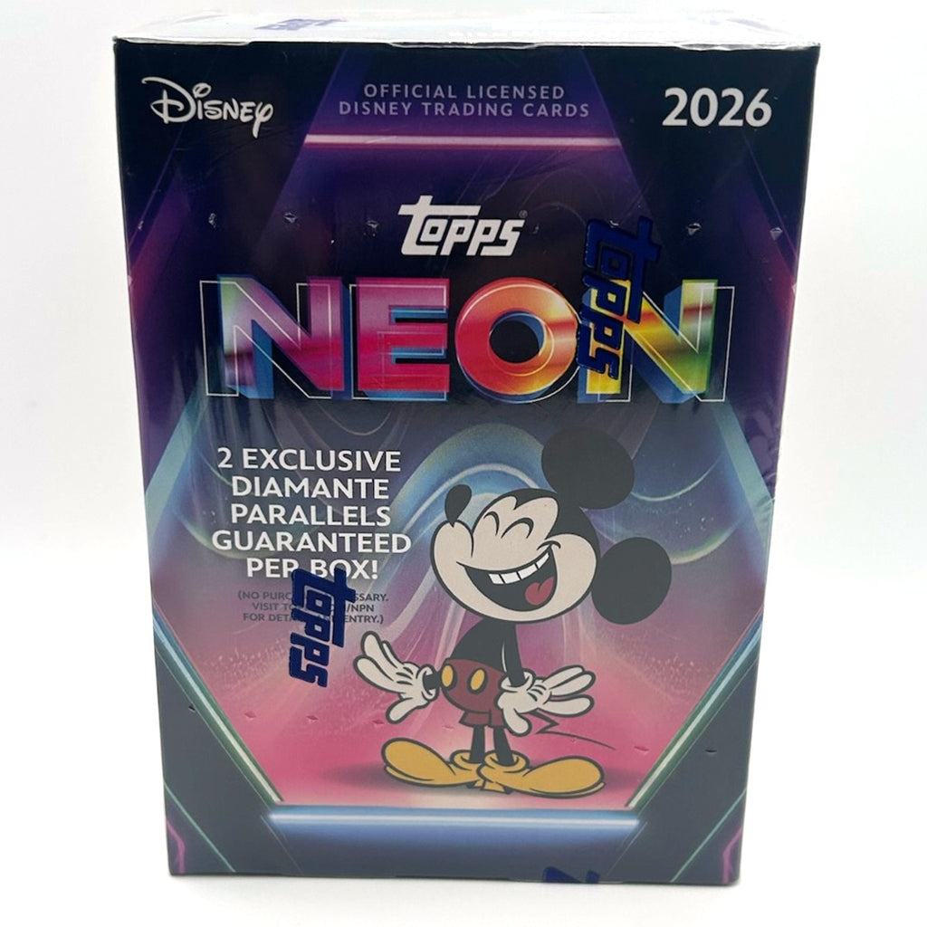 2026 Topps Disney Neon Value Box photo 1