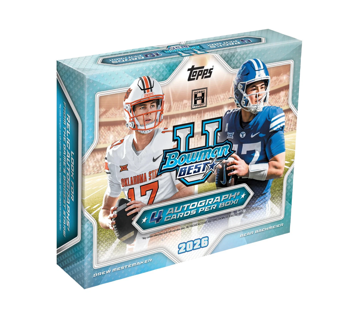 PRESALE 2026 Bowman U Best Football Hobby Box