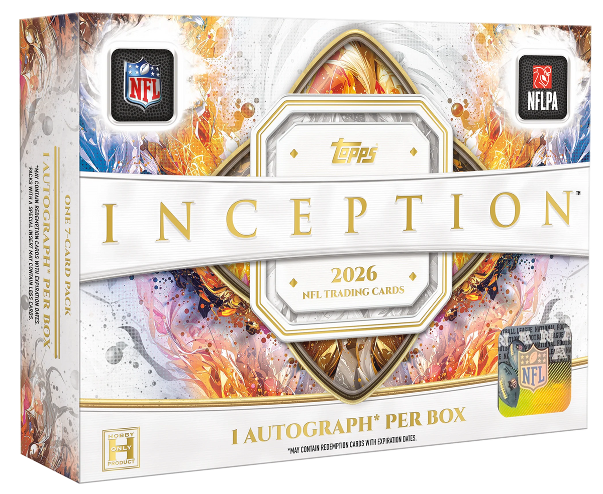 PRESALE 2026 Topps Inception Football Hobby Box