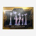 2025 Topps Pixar Gold The Counselors #83 Gold Mini-Diamond Etch /50 front