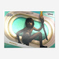 2025 Topps Chrome Disney Mowgli #104 Aqua Refractor /199 front