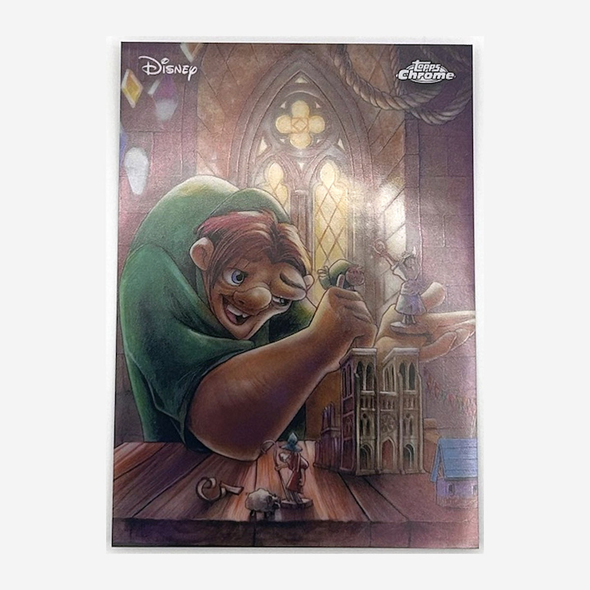 2026 Topps Chrome Disney The Hunchback of Notre Dame 30 Years Art Card #AD-8 (James C. Mulligan) front