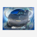 2026 Topps Chrome Disney Atlas #196 Debut Blue Refractor /150 front