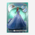 2026 Topps Chrome Disney Cinderella #179 Aqua Wave Refractor /199 front