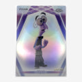 2026 Topps Disney Neon Chrome Neon-Etch Fear #CNE-164 Refractor /199 front