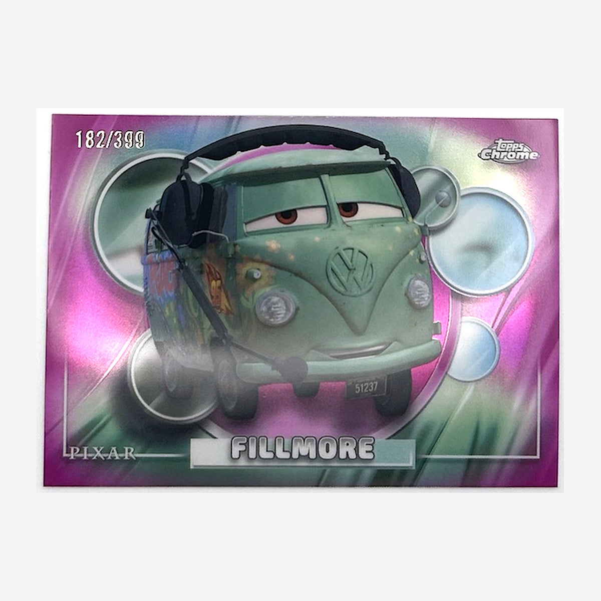 2026 Topps Chrome Disney Fillmore #25 Magenta Refractor /399 front