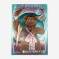 2026 Topps Chrome Disney Fozzie Bear #56 Aqua Mini-Diamond Refractor /199 front
