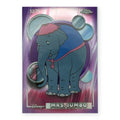 2026 Topps Chrome Disney Mrs. Jumbo #87 Purple Refractor /75 (52/75)