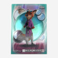 2026 Topps Chrome Disney Nick Wilde #67 Aqua Refractor /199 front