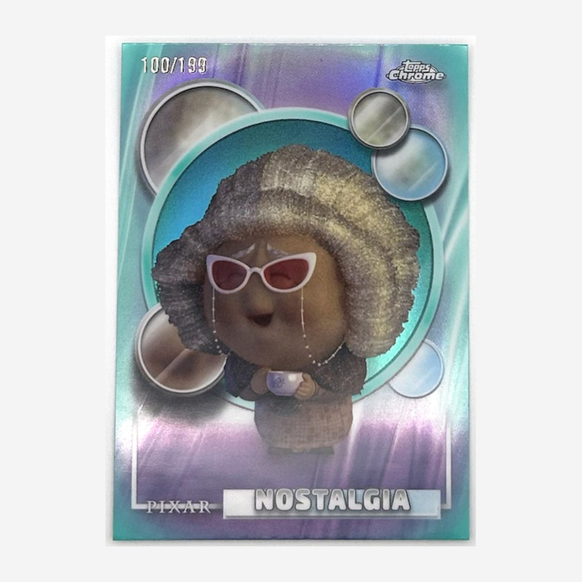 2026 Topps Chrome Disney Nostalgia #178 Aqua Refractor /199 front