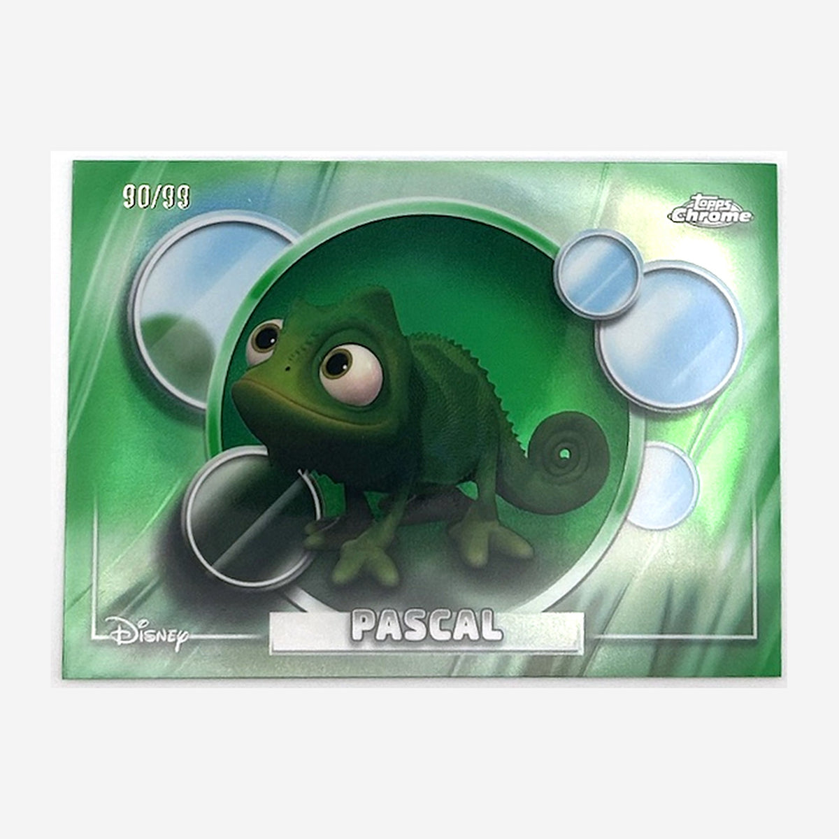 2026 Topps Chrome Disney Pascal #189 Green Refractor /99 front