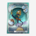 2026 Topps Chrome Disney Pleakley #154 Aqua Mini-Diamond Refractor /199 front