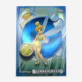 2026 Topps Chrome Disney Tinker Bell #166 Blue Refractor /150 front