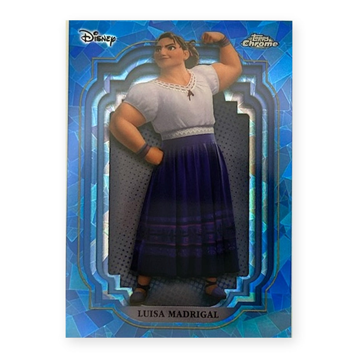 2024 Topps Chrome Disney Sapphire Luisa Madrigal #183 front