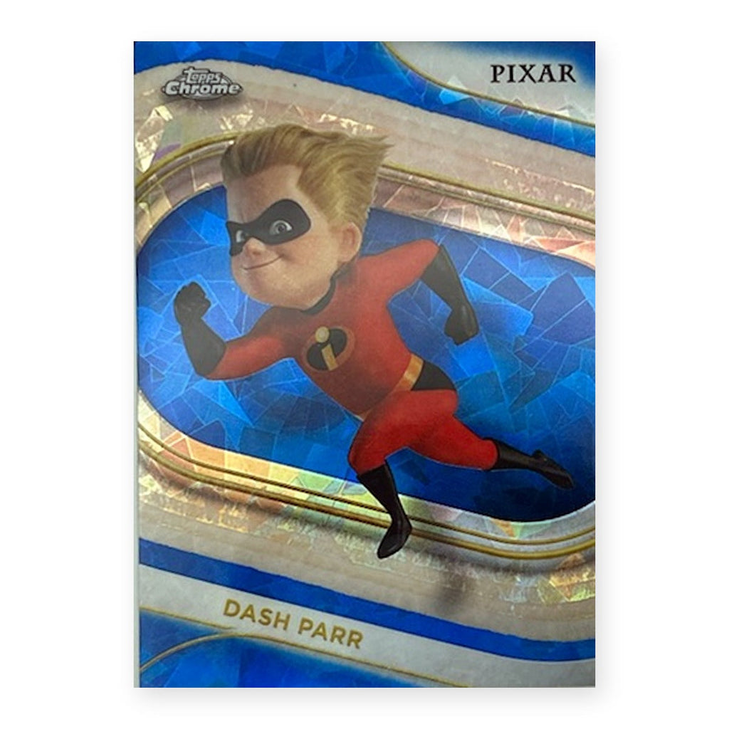 2025 Topps Chrome Disney Sapphire Dash Parr #151 front
