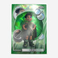 2026 Topps Chrome Sapphire Disney Elio #140 Green Sapphire /99 front