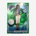 2026 Topps Chrome Sapphire Disney Taylor McKessie #187 Green Sapphire /99 front