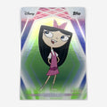 2026 Topps Disney Neon Isabella #3 Green Holo /199 front