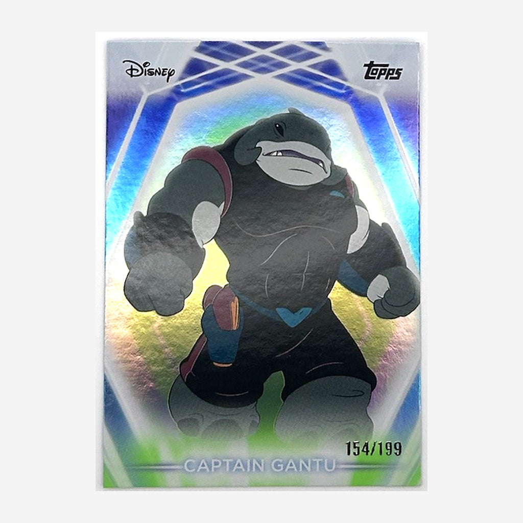2026 Topps Disney Neon Captain Gantu #18 Green /199 front