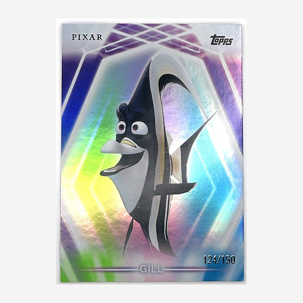 2026 Topps Disney Neon Gill #84 Pink/Green/Blue /150 front