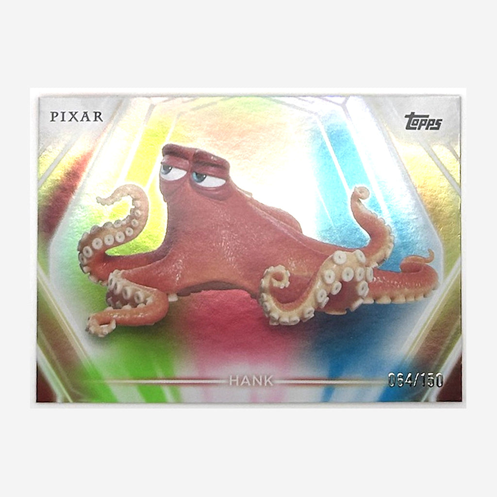 2026 Topps Disney Neon Hank #85 Pink/Green/Blue /150 front