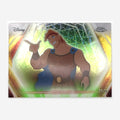 2026 Topps Disney Neon Chrome Neon-Etch Hercules #CNE-131 Green Lazer /99 front