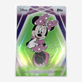 2026 Topps Disney Neon Minnie Mouse #199 Green /199 front