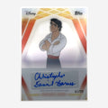 2026 Topps Disney Neon Prince Eric (Christopher Daniel Barnes) Autograph #TNA-CDB /99 front