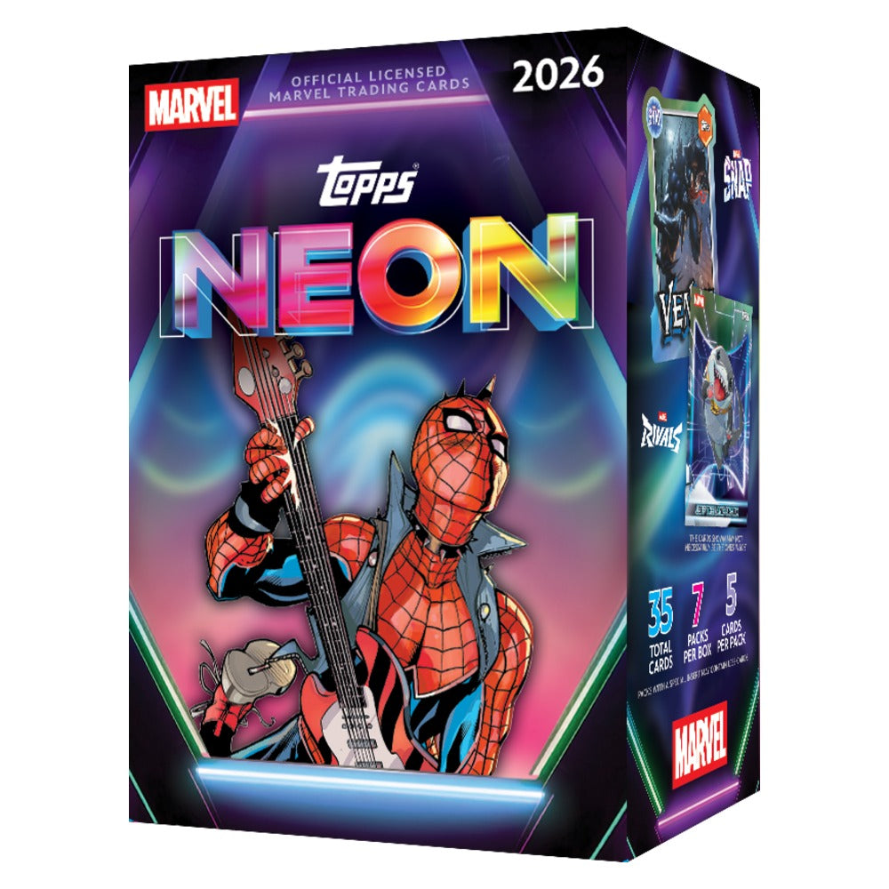 2026 Topps Neon Marvel Value Box, factory sealed