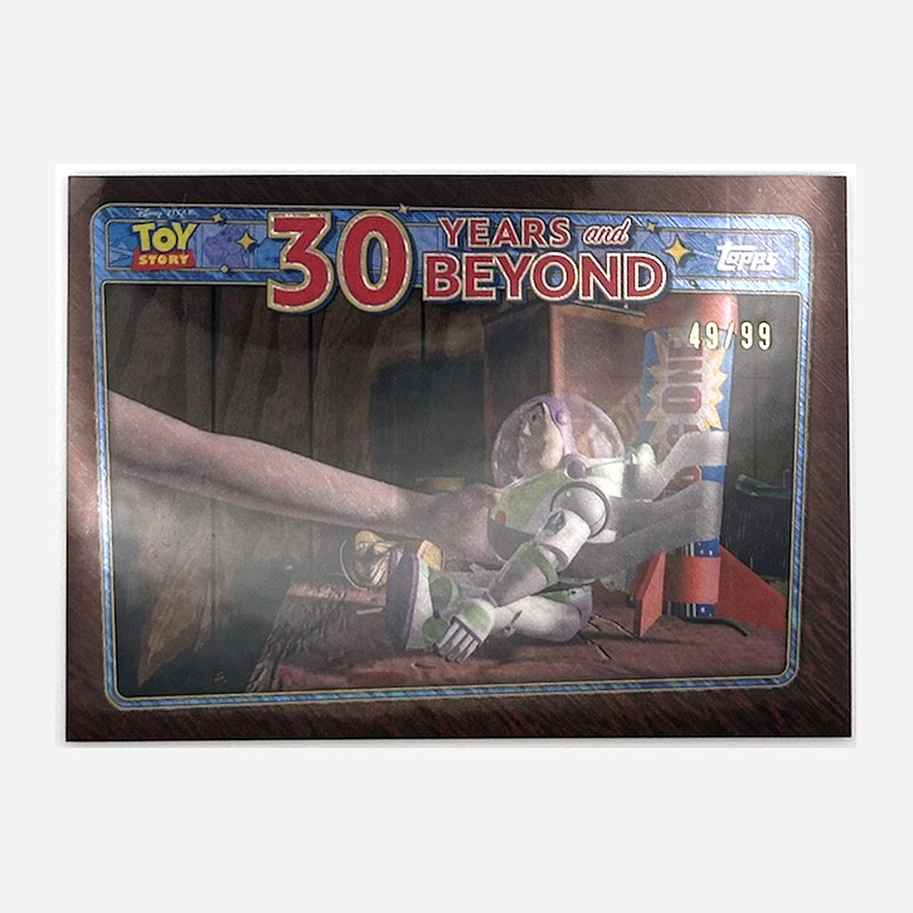 2025 Topps Toy Story 30 Years & Beyond Buzz and the Big One #30Y-13 /99 front