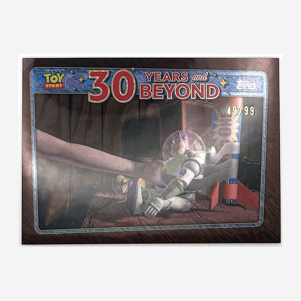 2025 Topps Toy Story 30 Years & Beyond Buzz and the Big One #30Y-13 /99 front