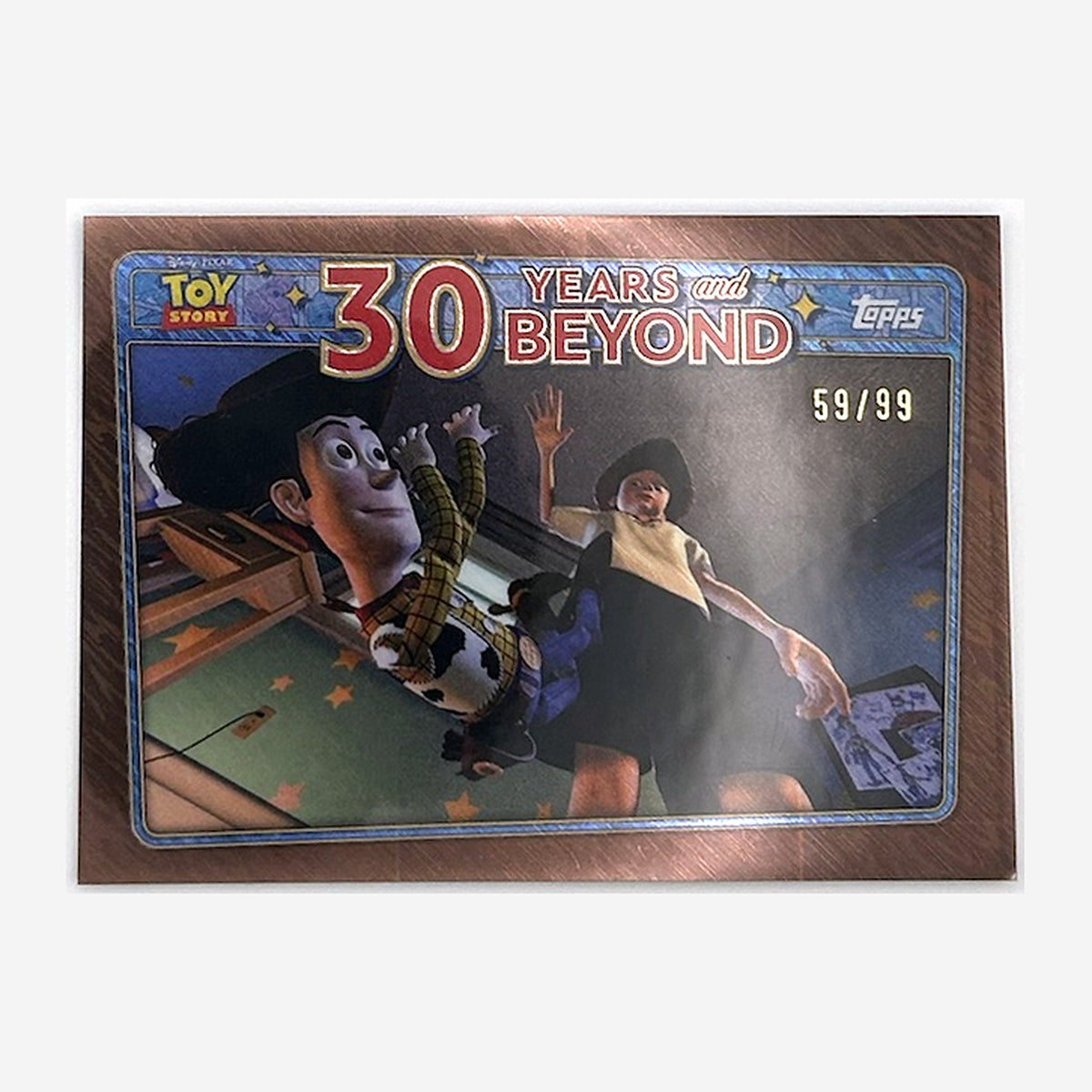 2025 Topps Toy Story 30 Years & Beyond Woody's Nightmare #30Y-20 /99 front