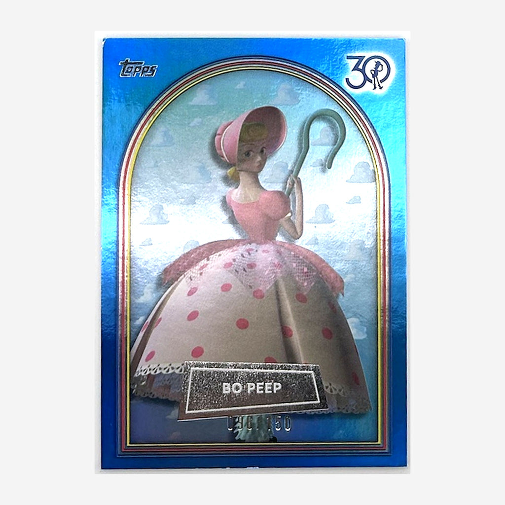 2025 Topps Toy Story 30 Years & Beyond Bo Peep #40 Blue Foil /150 front