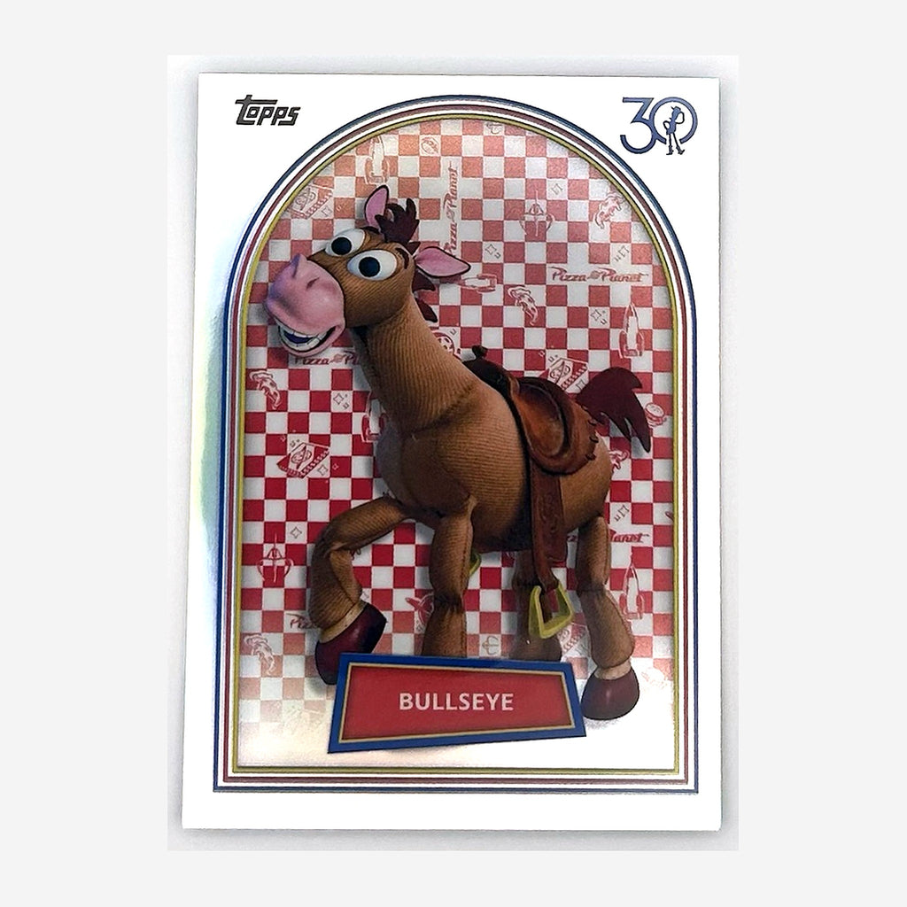 2025 Topps Toy Story 30 Years & Beyond Bullseye #51 Hologram front