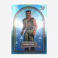 2025 Topps Toy Story 30 Years & Beyond Combat Carl #86 Aqua Foil /199 front