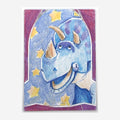 2025 Topps Toy Story 30 Years & Beyond Trixie Sketch Card 1/1 by Jason D. Rodriguez front