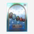 2025 Topps Toy Story 30 Years & Beyond Troikas #18 Aqua Foil /199 front